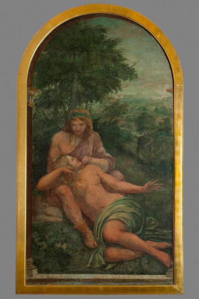Фреска «Венера и Адонис» (школа Рафаэля), 1518 год