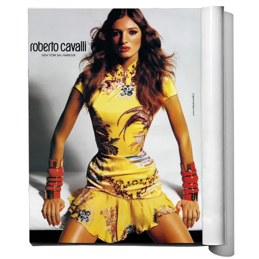 Рекламная кампания ROBERTO CAVALLI весна-лето 2003 Рекламная кампания ROBERTO CAVALLI весна-лето 2003