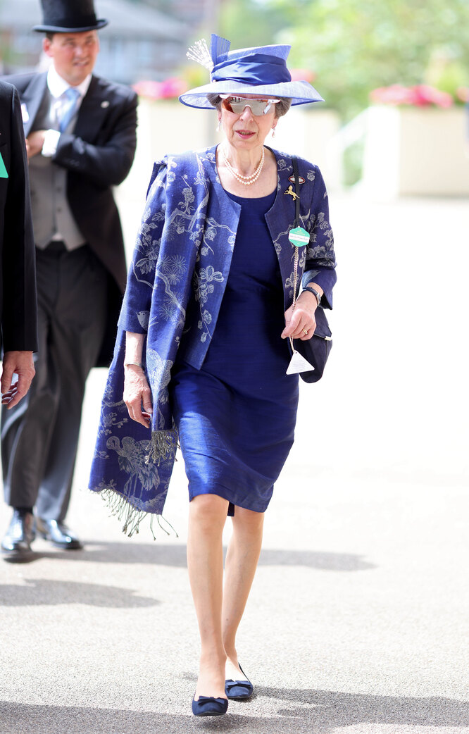 Принцесса Анна на Royal Ascot, 2021 Принцесса Анна на Royal Ascot, 2021