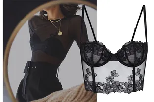 11 комплектов черного кружевного белья, которое порадует не только 14 февраля