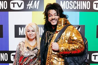 Андрей Малахов, Филипп Киркоров, Алена Долецкая, Виктория Шелягова на вечеринке Moschino [tv] H&M