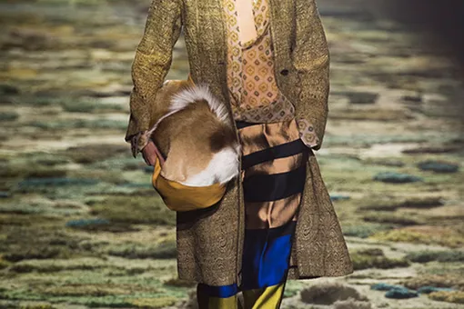 Показ Dries Van Noten весна-лето 2015