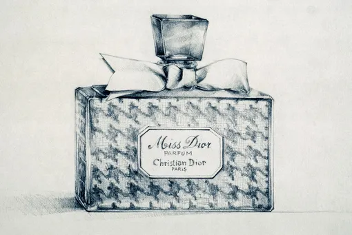 Оригинальный дизайн флакона духов Miss Dior