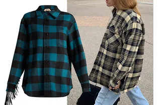 9 клетчатых рубашек, чтобы носить поверх футболок и соблазнительных топов