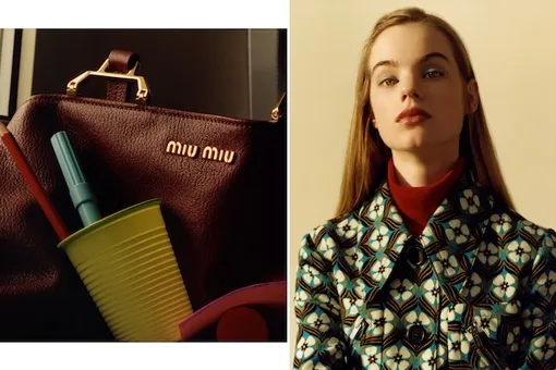 Рекламная кампания Miu Miu Automne Рекламная кампания Miu Miu Automne