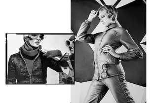 Одеться на горный склон как легенды спорта 70-х