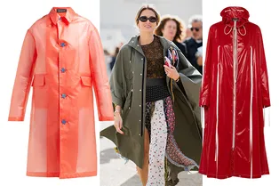 10 стильных дождевиков для непредсказуемой майской погоды