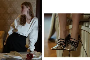 Шерстяное мини-платье, молочная шуба и металлизированные топы Tonkilled, которые подойдут для вечеринки