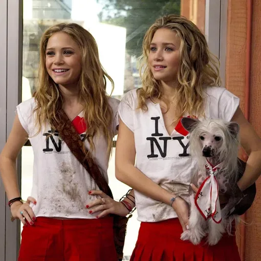 Мэри-Кейт и Эшли Олсен, кадр из фильма «Мгновения Нью-Йорка», 2004