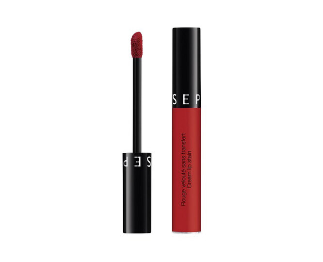 Cream Lip Stain - 17 Dark-Red, Sephora