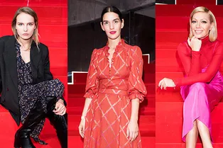 Мари Коберидзе, Александра Ревенко, Аврора на презентации нового аромата Giorgio Armani