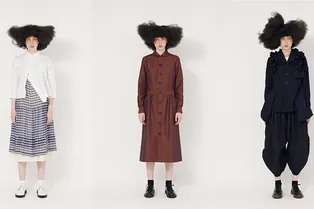 42 авангардных наряда на каждый день в весенне-летней коллекции Comme des Garçons Comme des Garçons