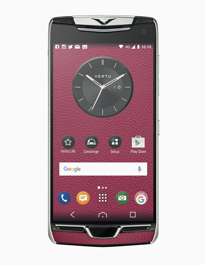 Vertu разработал смартфон для путешественников