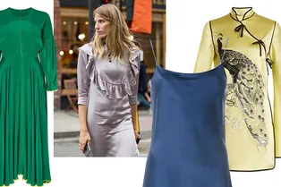 14 шелковых платьев, чтобы каждый день был как праздник