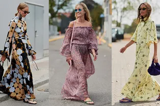 Пляжная обувь в городе! Как самые модные девушки носят вьетнамки с повседневными образами