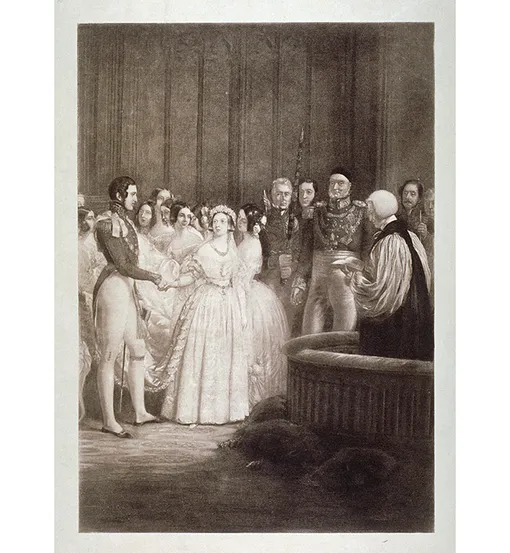 Джордж Хейтер «Свадьба королевы Виктории и принца Альберта», Сент-Джеймсский дворец в Лондоне, 1840