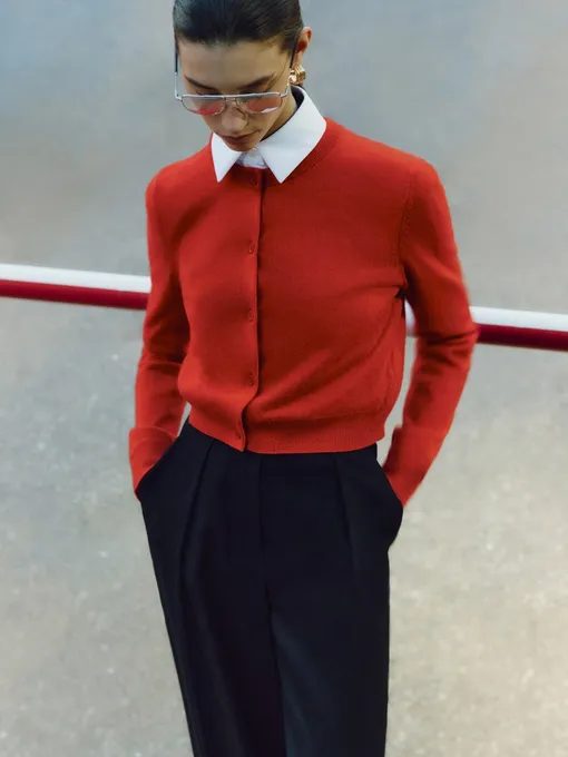 Кардиган из шерсти и кашемира 12 STOREEZ, 19 980 руб. Кардиган из шерсти и кашемира 12 STOREEZ, 19 980 руб.