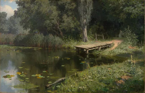 Василий Поленов «Заросший пруд», 1879 год Василий Поленов «Заросший пруд», 19