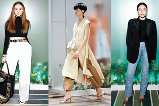 Юлия Прудько и Тамуна Циклаури на весеннем TSUM Fashion Show