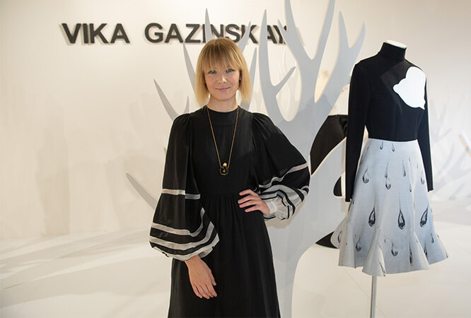 Выставка Вики Газинской