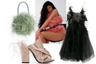 Что надеть на корпоратив: 10 лучших вещей с перьями