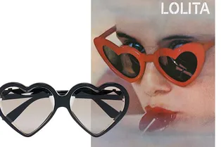 Новая форма на смену очкам-кошкам как из «Матрицы» — очки-сердечки!