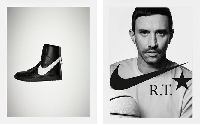 Рекламная кампания The NikeLab x Riccardo Tisci