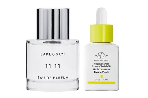 АРОМАТ LAKE & SKYE 11 11; МАСЛО ДЛЯ ЛИЦА, DRUNK ELEPHANT VIRGIN MARULA LUXURY FACIAL OIL