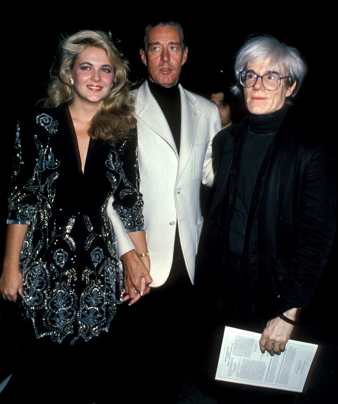 Рой Холстон и Энди Уорхол в Нью-Йорке, 1986 год