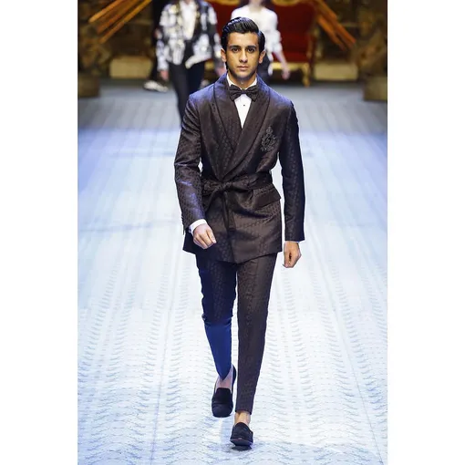Падманабх Сингх на показе Dolce & Gabbana весна-лето 2019 Падманабх Сингх на показе Dolce & Gabbana весна-лето 2019