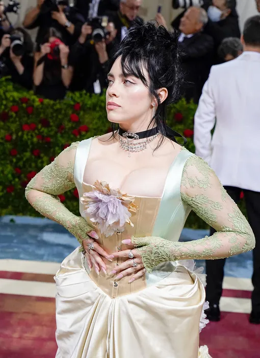 Билли Айлиш на Met Gala, 2022 Билли Айлиш на Met Gala, 2022