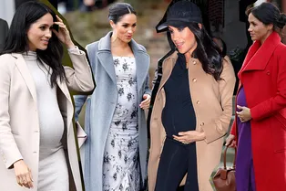 16 лучших образов Меган Маркл за всю ее беременность