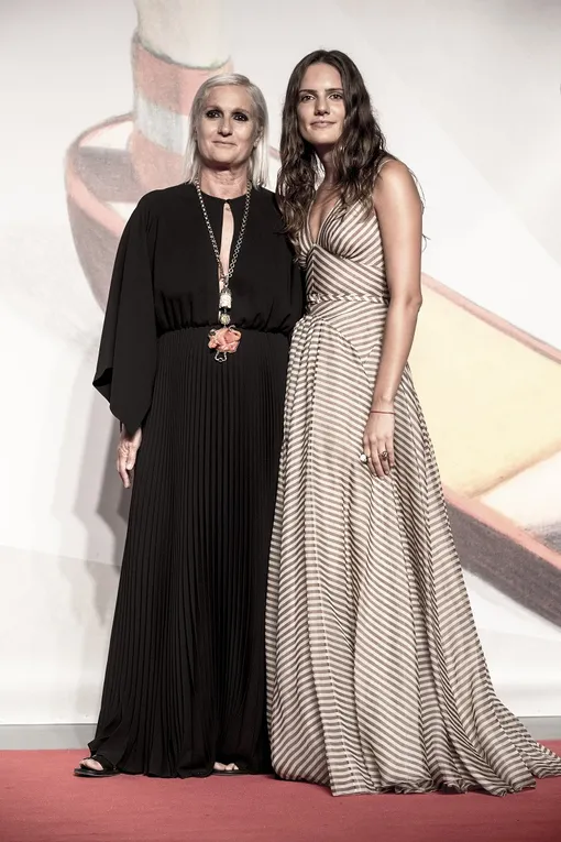 Мария Грация Кьюри с дочерью Рэйчел Регини Мария Грация Кьюри с дочерью Рэйчел Регини