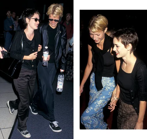 Вайнона Райдер и Гвинет Пэлтроу Вайнона Райдер и Гвинет Пэлтроу