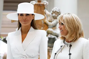 8 модных идей для прохладного лета от Мелании Трамп и других первых леди