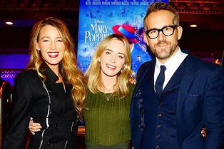 Редкий выход: нарядные Блейк Лайвли и Райан Рейнольдс в Нью-Йорке