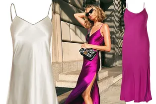 7 сексуальных платьев-комбинаций, чтобы носить с кроссовками