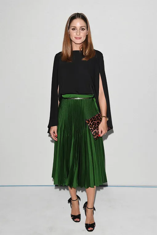 Оливия Палермо на шоу Sportmax в Милане Оливия Палермо на шоу Sportmax в Милане