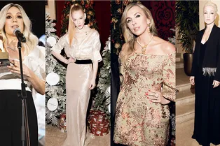 Светлана Бондарчук, Чулпан Хаматова, Дарья Мороз и Светлана Ходченкова на благотворительном вечере Action!