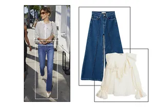 Найден самый красивый способ носить джинсы в сезоне весна-лето 2026