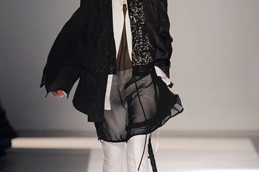 Показ Ann Demeulemeester весна-лето 2015