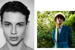 Знать в лицо: Миша Натали — модель из России, ставший главным героем кампании Raf Simons