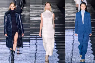 Костюмы на все случаи жизни, архитектурные формы и Саша Пивоварова на показе Boss