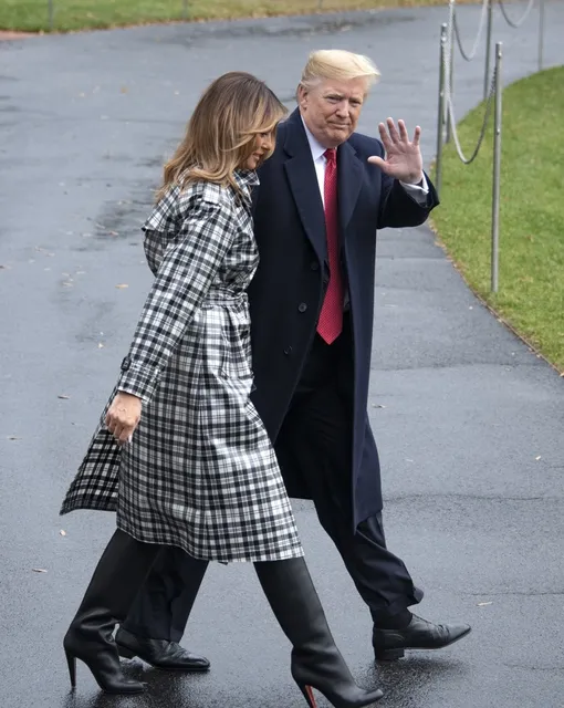 Мелания и Дональд Трамп