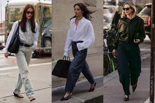 Как правильно сочетать джинсы с каблуками