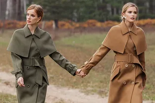 Романтичные шерстяные пальто в осенних оттенках в новой коллекции All We Need