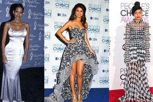 10 самых запоминающихся образов звезд на премии People's Choice Awards прошлых лет