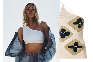 Топ на одно плечо — главная вещь лета: 10 моделей от простых до роскошных