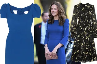 8 женственных платьев в стиле Кейт Миддлтон, в которых можно пойти на работу