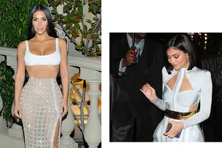 От серебристого бра до абсолютно прозрачной «паутинки»: 10 самых сексуальных платьев Balmain